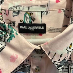 Pink Printed Shirt Dress